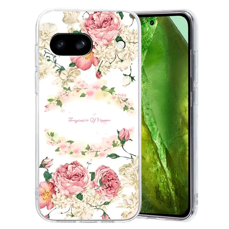 For Google Pixel 7a Case Anti-Drop Pattern Printing TPU Phone Cover