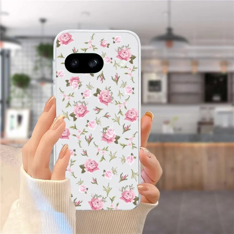 For Google Pixel 7a Case Anti-Drop Pattern Printing TPU Phone Cover