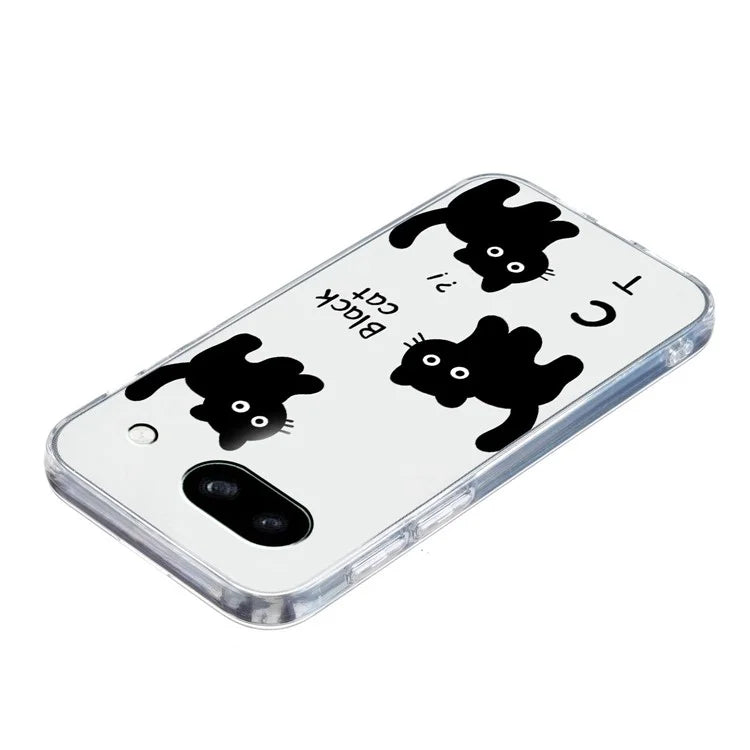 For Google Pixel 7a Case Anti-Drop Pattern Printing TPU Phone Cover