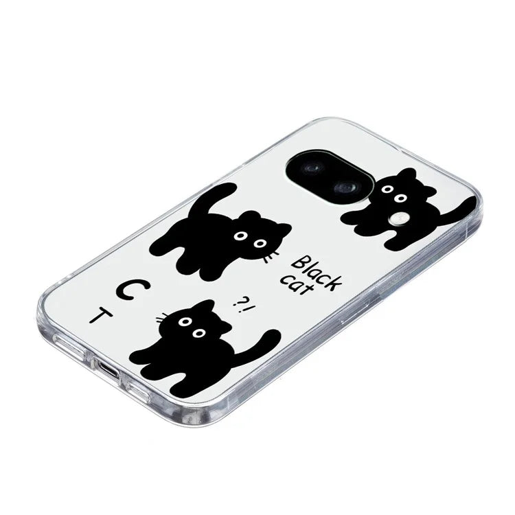 For Google Pixel 7a Case Anti-Drop Pattern Printing TPU Phone Cover