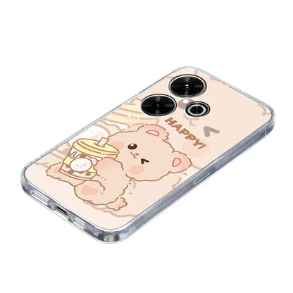 For Xiaomi Redmi 13 4G Case Flexible TPU Mobile Phone Cover Pattern Printing