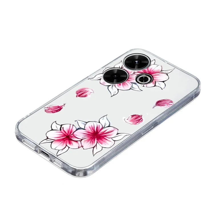 For Xiaomi Redmi 13 4G Case Flexible TPU Mobile Phone Cover Pattern Printing