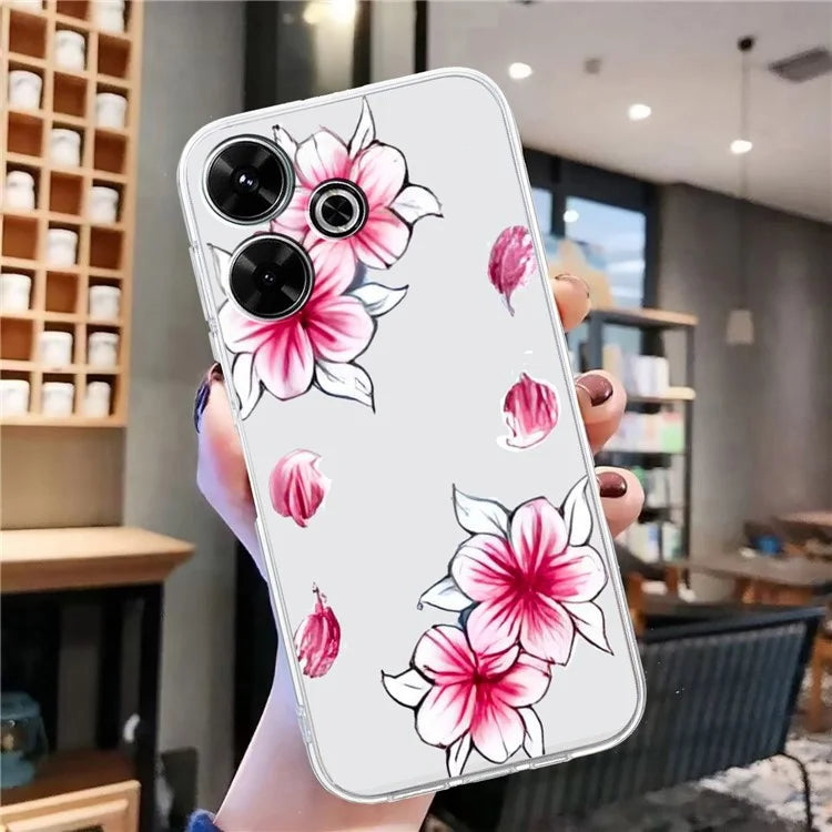 For Xiaomi Redmi 13 4G Case Flexible TPU Mobile Phone Cover Pattern Printing