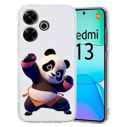 For Xiaomi Redmi 13 4G Case Flexible TPU Mobile Phone Cover Pattern Printing