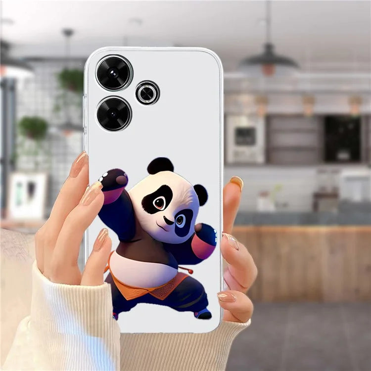 For Xiaomi Redmi 13 4G Case Flexible TPU Mobile Phone Cover Pattern Printing