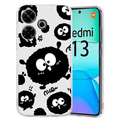 For Xiaomi Redmi 13 4G Case Flexible TPU Mobile Phone Cover Pattern Printing
