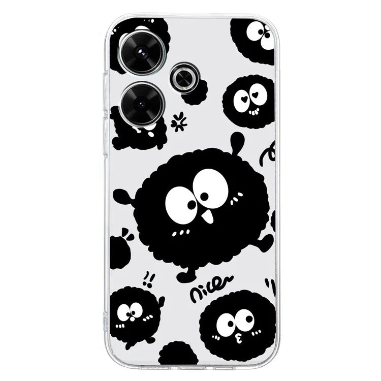 For Xiaomi Redmi 13 4G Case Flexible TPU Mobile Phone Cover Pattern Printing