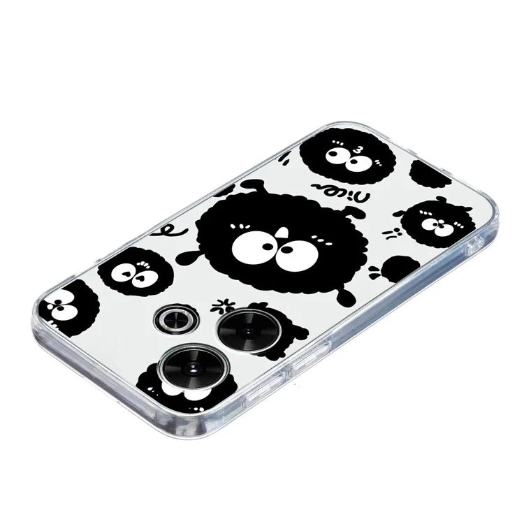 For Xiaomi Redmi 13 4G Case Flexible TPU Mobile Phone Cover Pattern Printing