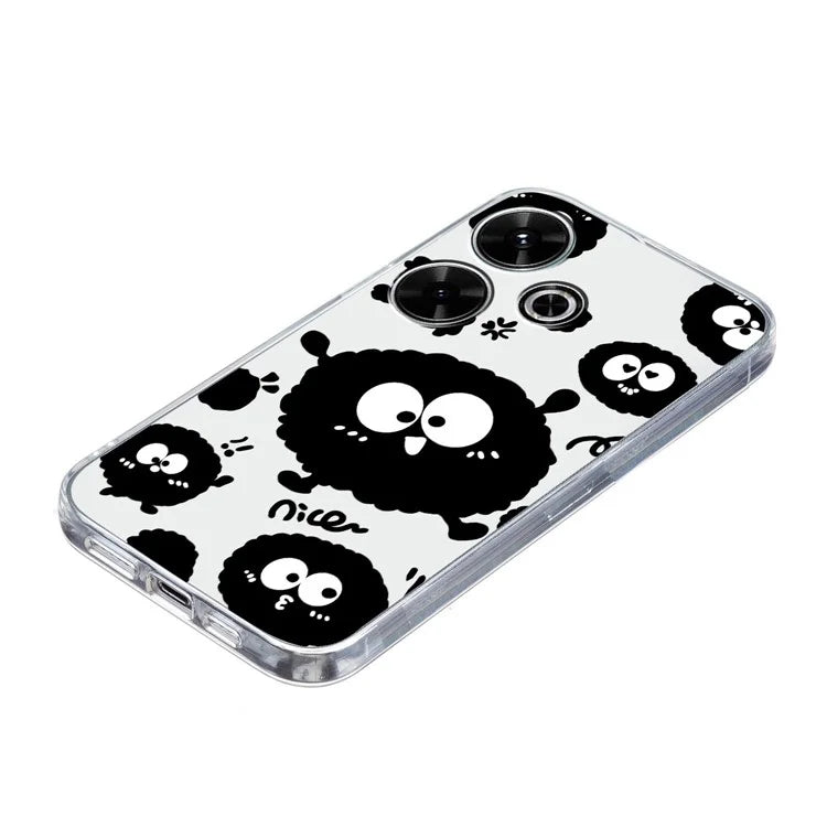 For Xiaomi Redmi 13 4G Case Flexible TPU Mobile Phone Cover Pattern Printing