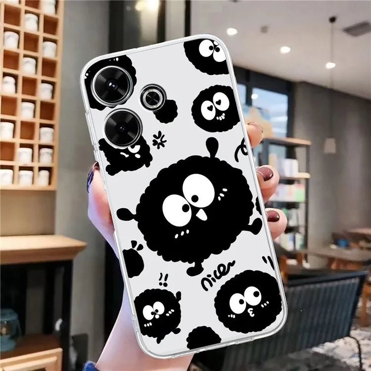 For Xiaomi Redmi 13 4G Case Flexible TPU Mobile Phone Cover Pattern Printing