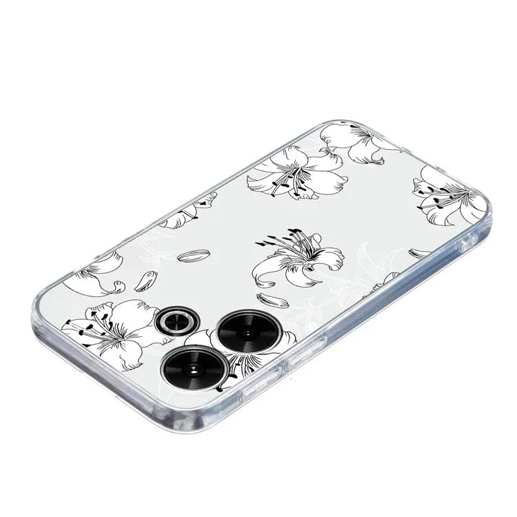 For Xiaomi Redmi 13 4G Case Flexible TPU Mobile Phone Cover Pattern Printing