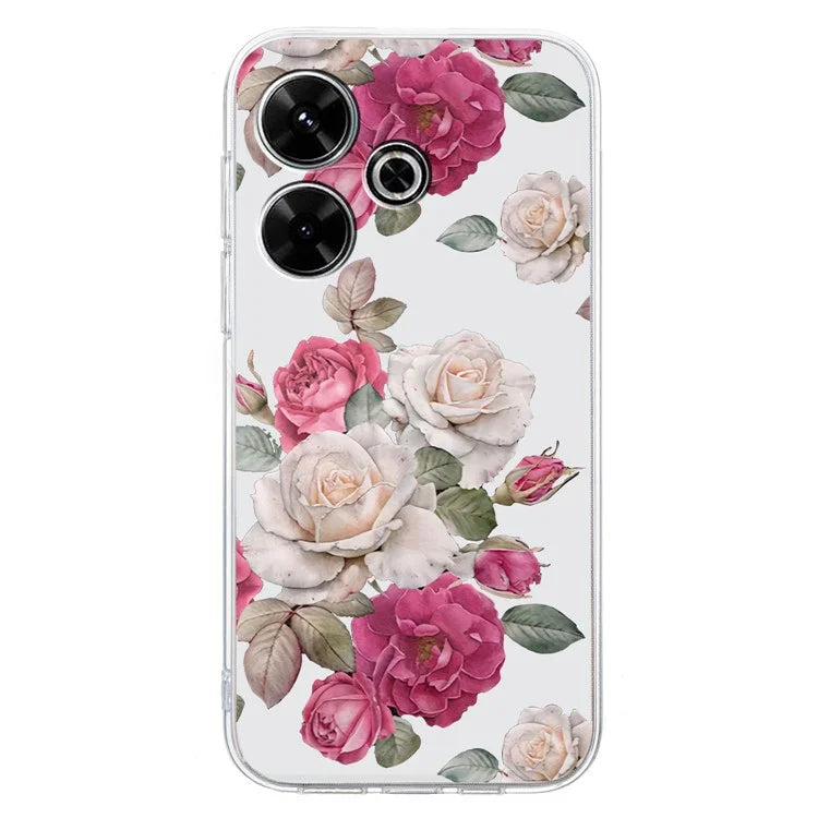 For Xiaomi Redmi 13 4G Case Flexible TPU Mobile Phone Cover Pattern Printing