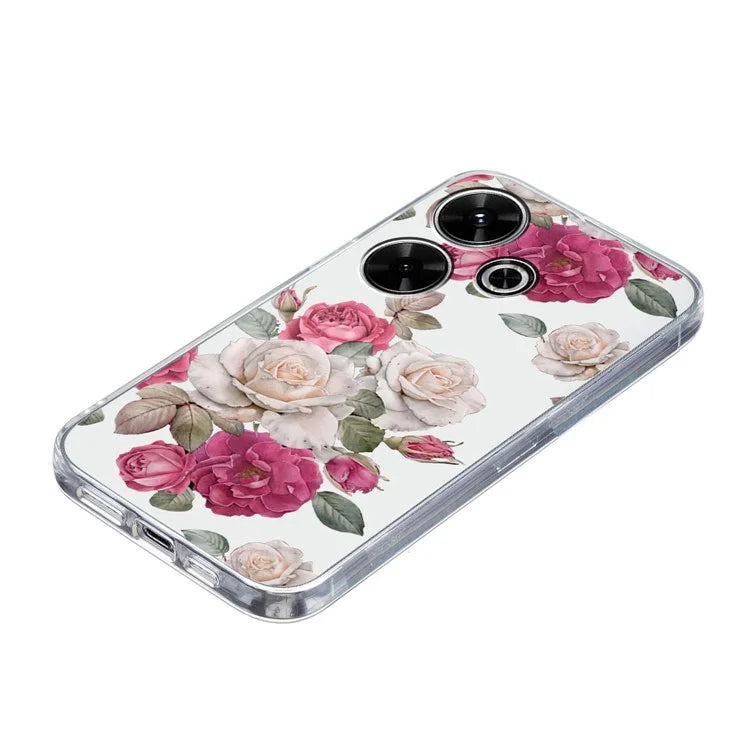For Xiaomi Redmi 13 4G Case Flexible TPU Mobile Phone Cover Pattern Printing