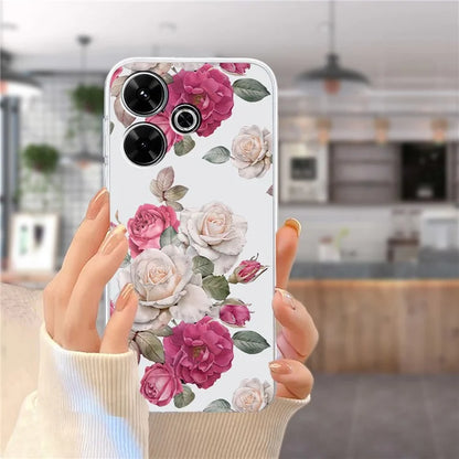 For Xiaomi Redmi 13 4G Case Flexible TPU Mobile Phone Cover Pattern Printing