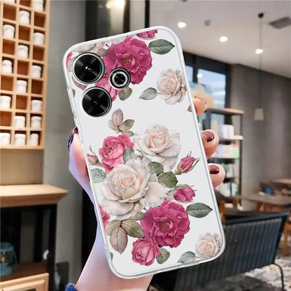 For Xiaomi Redmi 13 4G Case Flexible TPU Mobile Phone Cover Pattern Printing