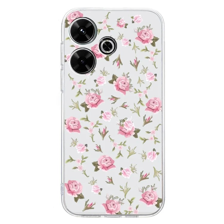 For Xiaomi Redmi 13 4G Case Flexible TPU Mobile Phone Cover Pattern Printing