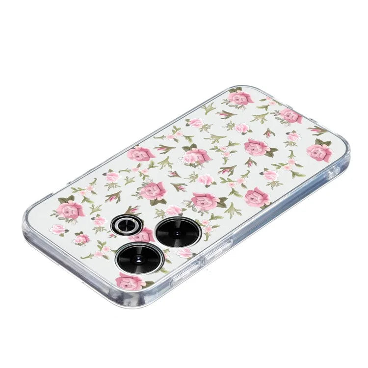 For Xiaomi Redmi 13 4G Case Flexible TPU Mobile Phone Cover Pattern Printing