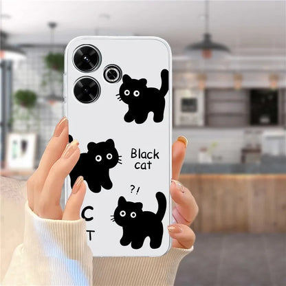 For Xiaomi Redmi 13 4G Case Flexible TPU Mobile Phone Cover Pattern Printing