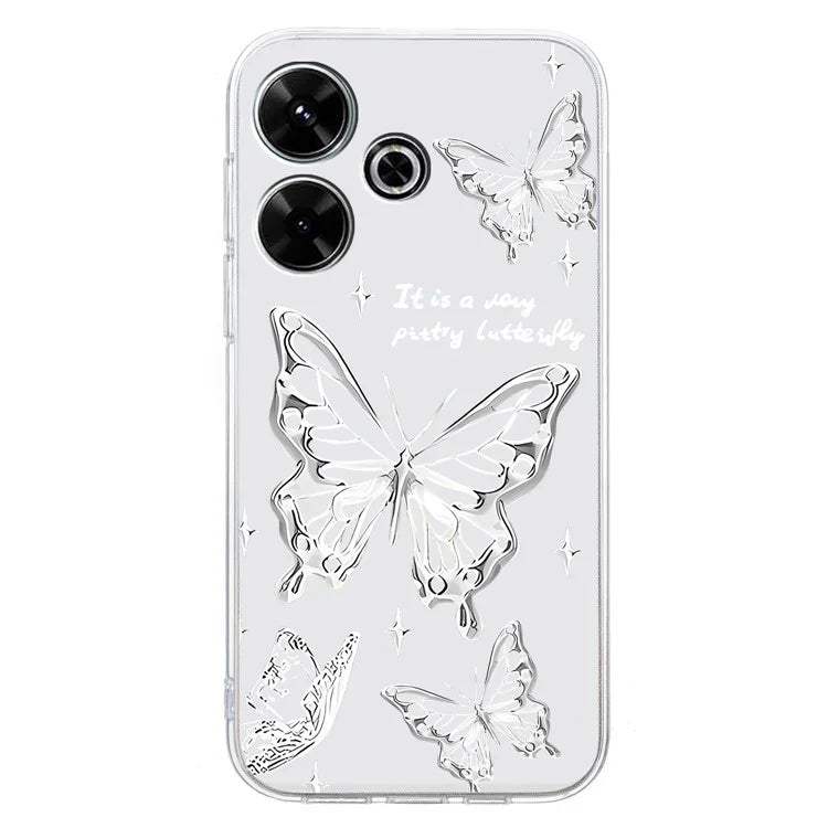 For Xiaomi Redmi 13 4G Case Flexible TPU Mobile Phone Cover Pattern Printing
