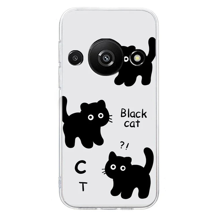For Xiaomi Redmi A3 / Poco C61 4G TPU Case Pattern Printing Phone Back Cover