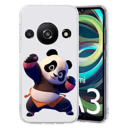 For Xiaomi Redmi A3 / Poco C61 4G TPU Case Pattern Printing Phone Back Cover