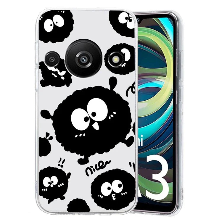 For Xiaomi Redmi A3 / Poco C61 4G TPU Case Pattern Printing Phone Back Cover