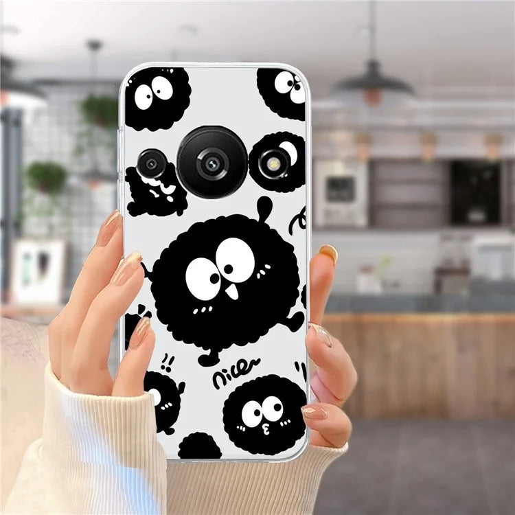 For Xiaomi Redmi A3 / Poco C61 4G TPU Case Pattern Printing Phone Back Cover