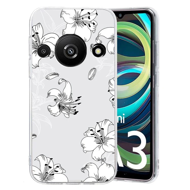 For Xiaomi Redmi A3 / Poco C61 4G TPU Case Pattern Printing Phone Back Cover