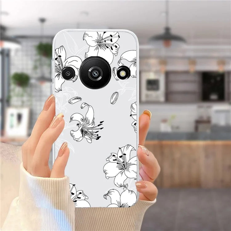 For Xiaomi Redmi A3 / Poco C61 4G TPU Case Pattern Printing Phone Back Cover