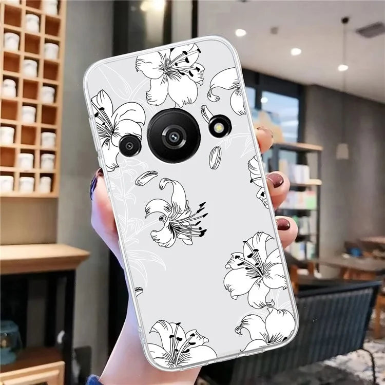 For Xiaomi Redmi A3 / Poco C61 4G TPU Case Pattern Printing Phone Back Cover