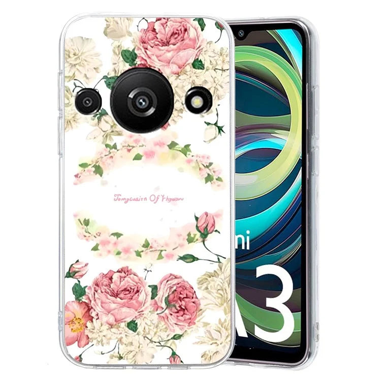 For Xiaomi Redmi A3 / Poco C61 4G TPU Case Pattern Printing Phone Back Cover