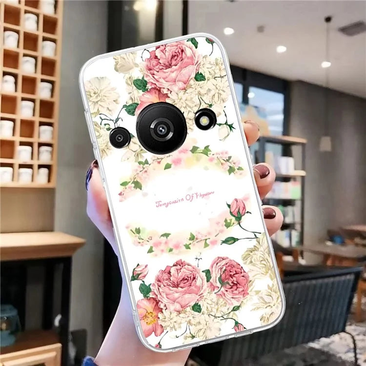 For Xiaomi Redmi A3 / Poco C61 4G TPU Case Pattern Printing Phone Back Cover