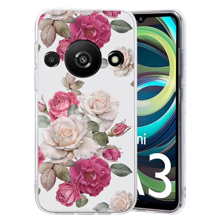 For Xiaomi Redmi A3 / Poco C61 4G TPU Case Pattern Printing Phone Back Cover