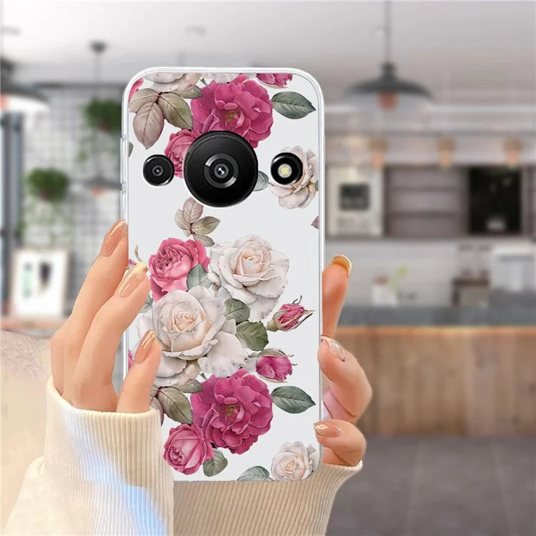 For Xiaomi Redmi A3 / Poco C61 4G TPU Case Pattern Printing Phone Back Cover