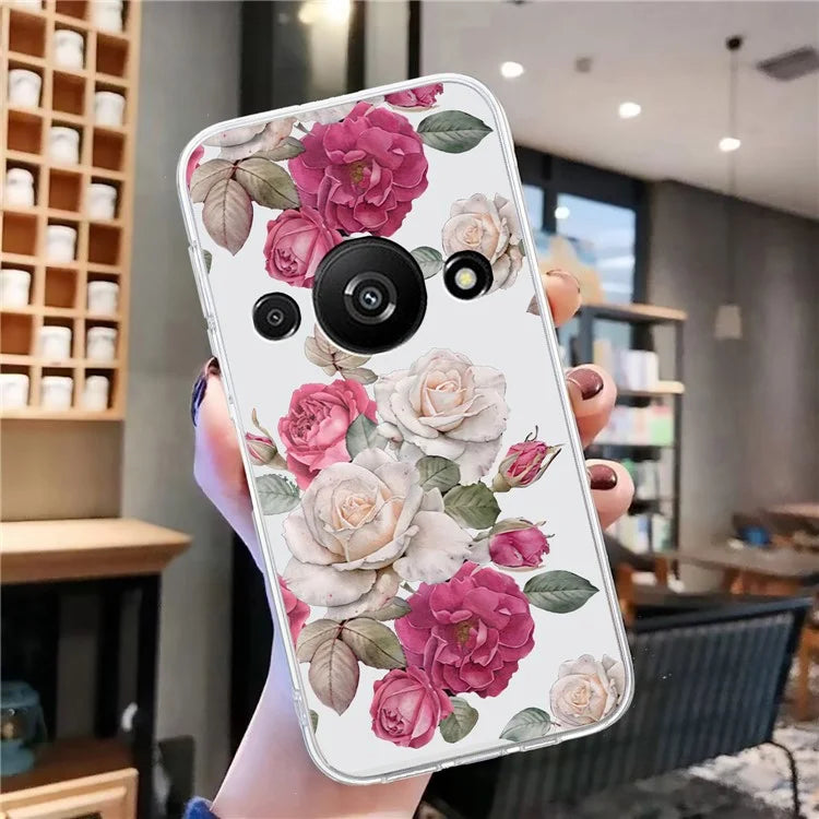 For Xiaomi Redmi A3 / Poco C61 4G TPU Case Pattern Printing Phone Back Cover