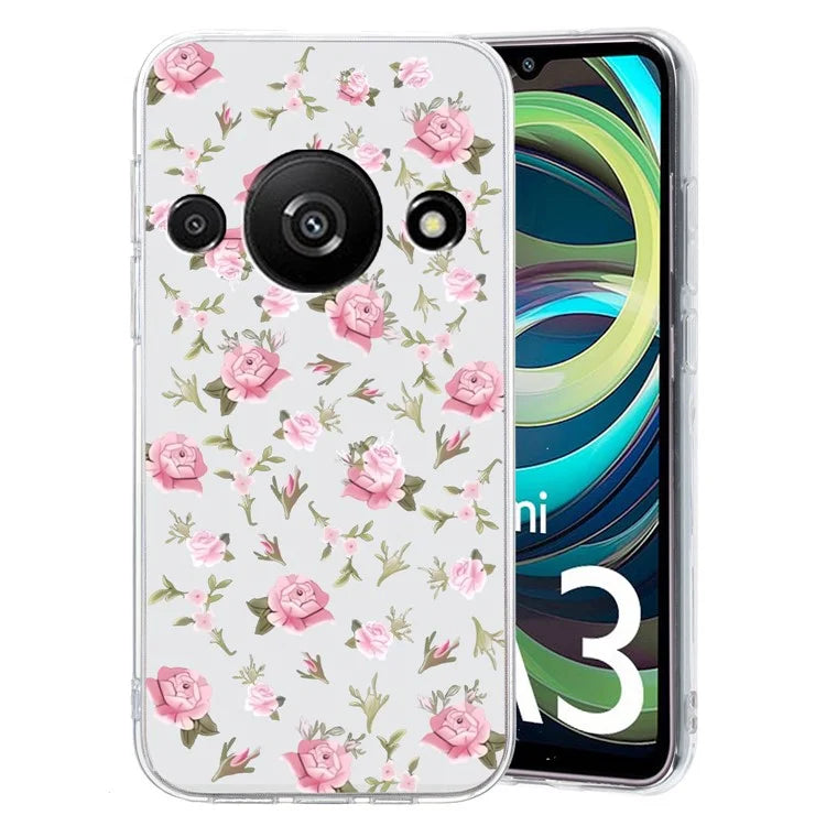 For Xiaomi Redmi A3 / Poco C61 4G TPU Case Pattern Printing Phone Back Cover