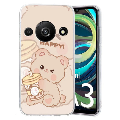 For Xiaomi Redmi A3 / Poco C61 4G TPU Case Pattern Printing Phone Back Cover