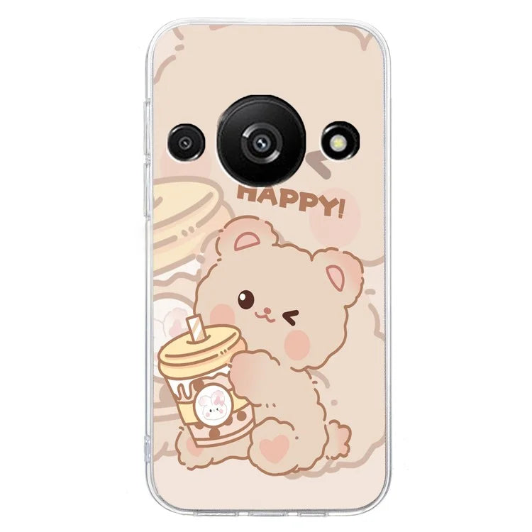 For Xiaomi Redmi A3 / Poco C61 4G TPU Case Pattern Printing Phone Back Cover