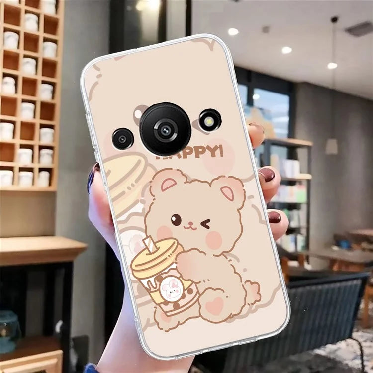 For Xiaomi Redmi A3 / Poco C61 4G TPU Case Pattern Printing Phone Back Cover