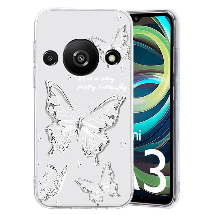 For Xiaomi Redmi A3 / Poco C61 4G TPU Case Pattern Printing Phone Back Cover