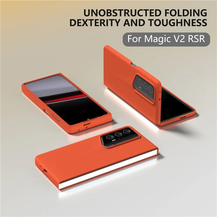 For Honor Magic V2 RSR Porsche Design Case Hard PC Phone Cover Skin-Friendly Touch Feeling