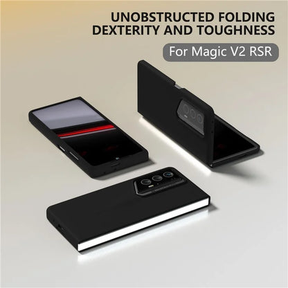 For Honor Magic V2 RSR Porsche Design Case Hard PC Phone Cover Skin-Friendly Touch Feeling