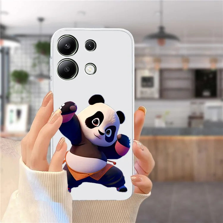 For Xiaomi Redmi Note 13 Pro 4G / Poco M6 Pro 4G TPU Phone Case Pattern Printing