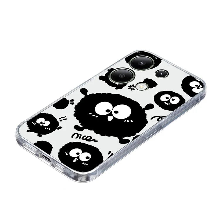 For Xiaomi Redmi Note 13 Pro 4G / Poco M6 Pro 4G TPU Phone Case Pattern Printing