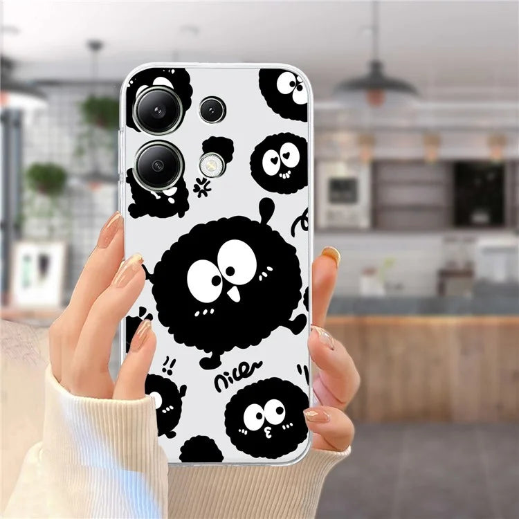 For Xiaomi Redmi Note 13 Pro 4G / Poco M6 Pro 4G TPU Phone Case Pattern Printing