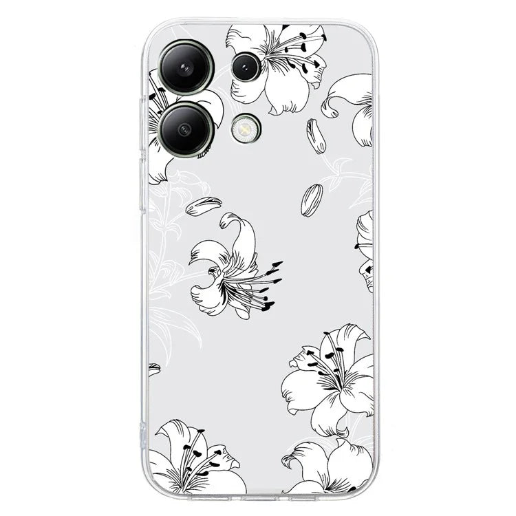 For Xiaomi Redmi Note 13 Pro 4G / Poco M6 Pro 4G TPU Phone Case Pattern Printing