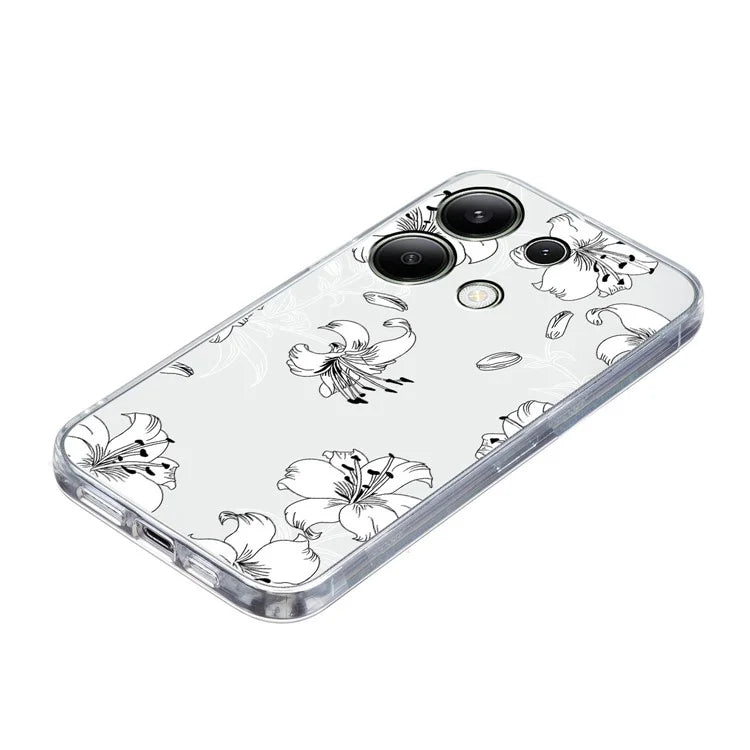 For Xiaomi Redmi Note 13 Pro 4G / Poco M6 Pro 4G TPU Phone Case Pattern Printing