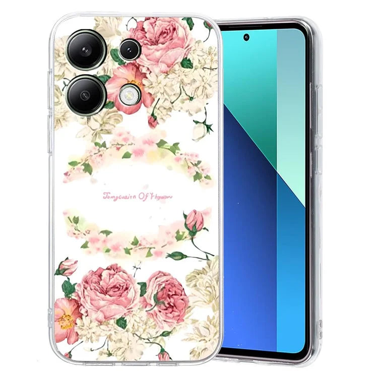 For Xiaomi Redmi Note 13 Pro 4G / Poco M6 Pro 4G TPU Phone Case Pattern Printing