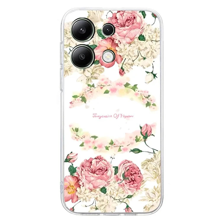 For Xiaomi Redmi Note 13 Pro 4G / Poco M6 Pro 4G TPU Phone Case Pattern Printing