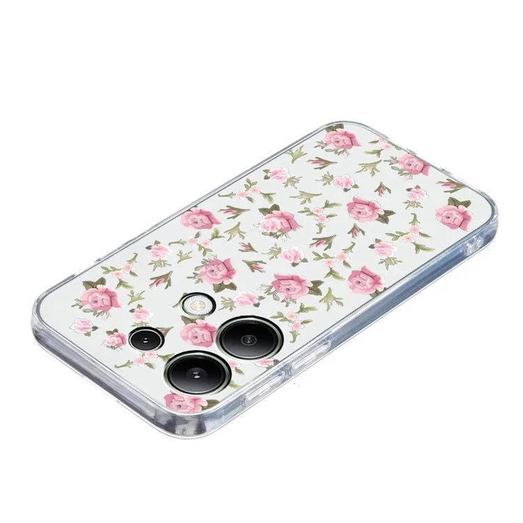For Xiaomi Redmi Note 13 Pro 4G / Poco M6 Pro 4G TPU Phone Case Pattern Printing